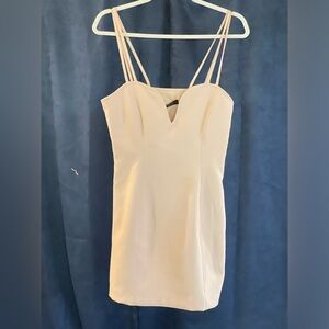 NWT // Zara Sweetheart Neckline mini Dress